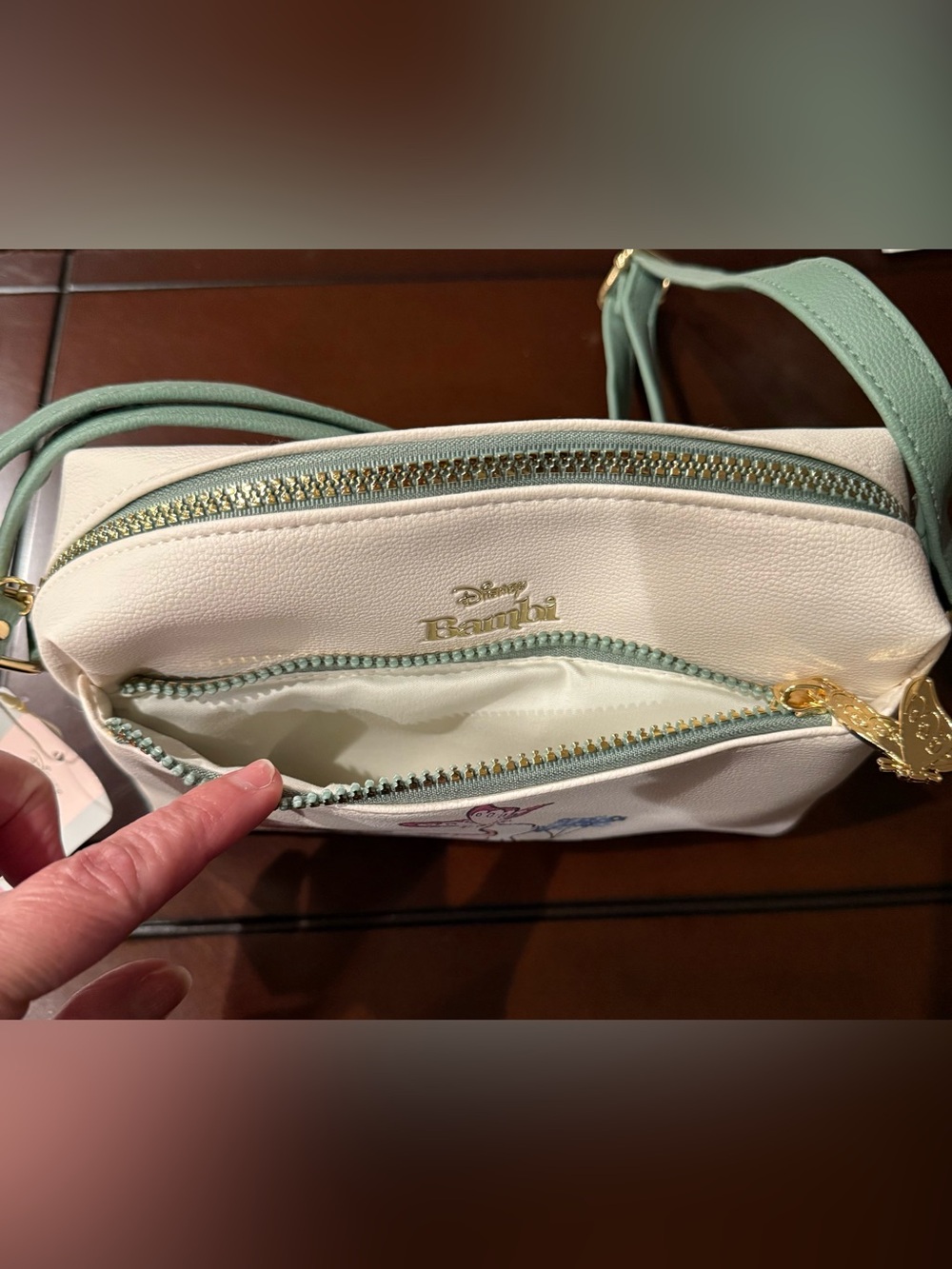 Primark x Disney Cream Bambi and Thumper Crossbody Camera Bag *NWT - Picture 9 of 12